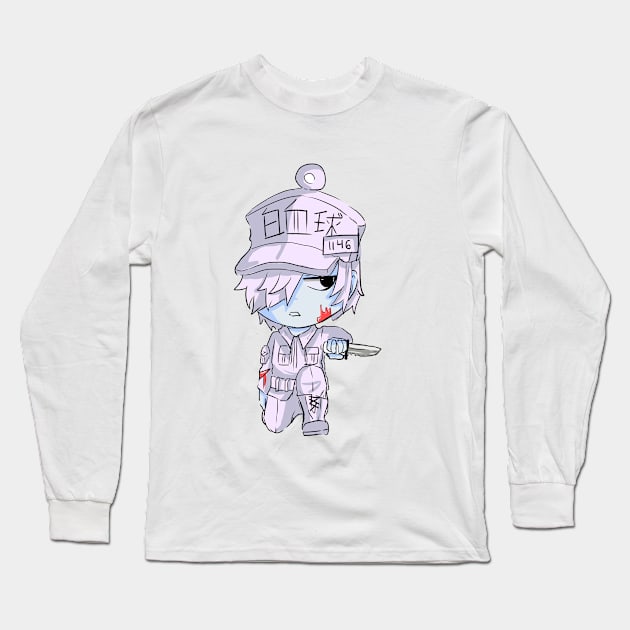 hataraku saibou Long Sleeve T-Shirt by tizy